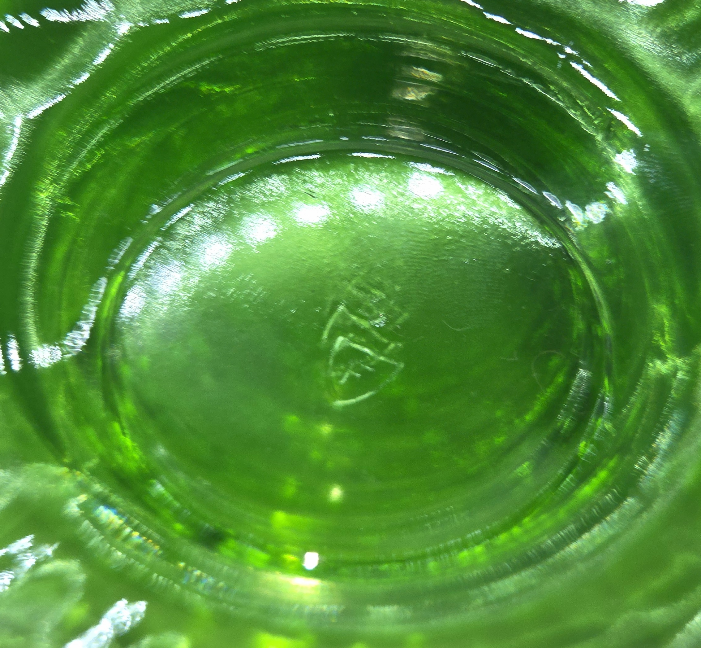 Federal Glass Label Detail